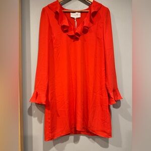 NWT Charles Henry  lined shift dress  S